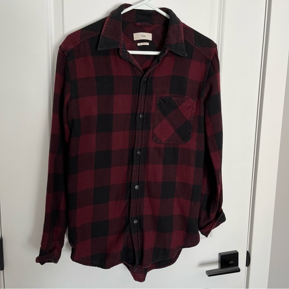 Aritzia Tna Brisco Plaid Flannel - Picture 1 of 4